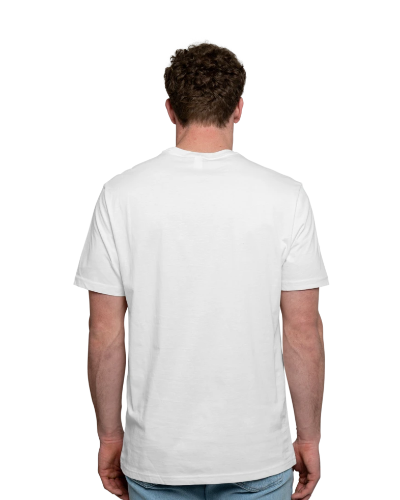 Image of a model wearing a AL2100 Allmade® Unisex Organic Cotton Tee