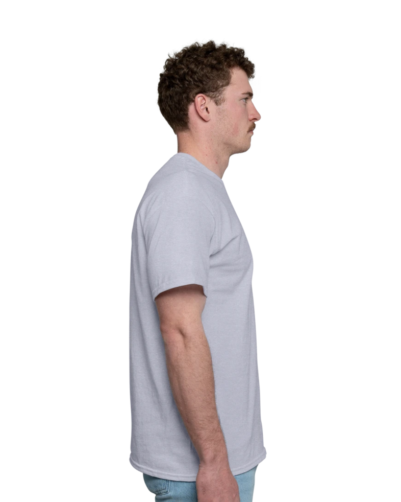 Image of a model wearing a 5000 Gildan Heavy Cotton T-Shirt
