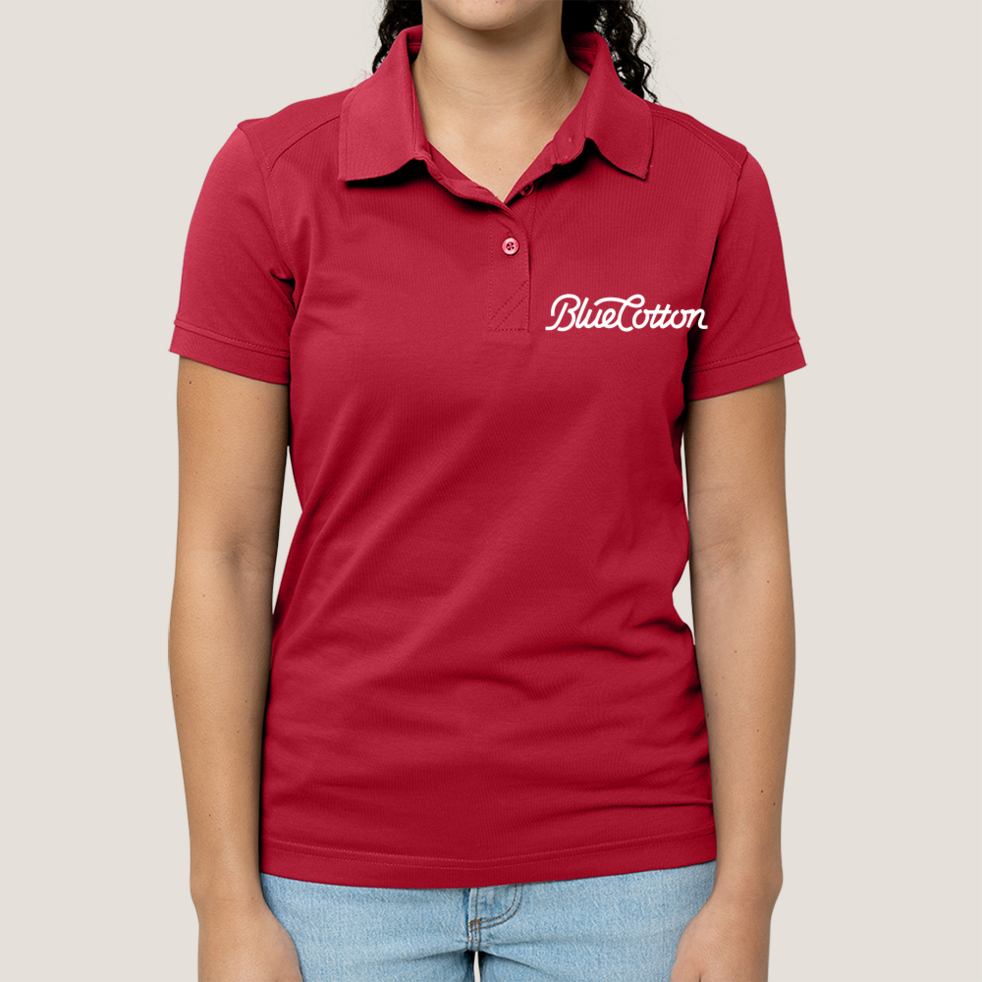 Image of LCK08685 Cutter & Buck Ladies Advantage Tri-Blend Pique Polo