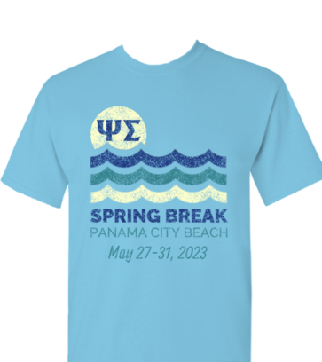 Beach Spring Break design idea