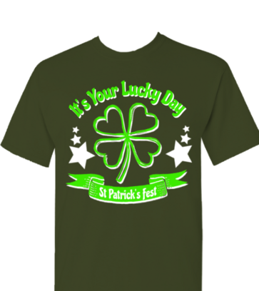 It's your lucky day design idea