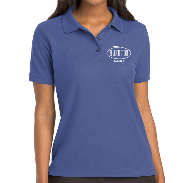 L500 Ladies' Port Authority Silk Touch Polo