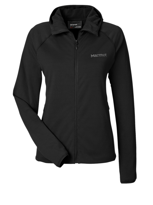 M15393 Marmot Ladies' Leconte Full Zip Hooded Jacket