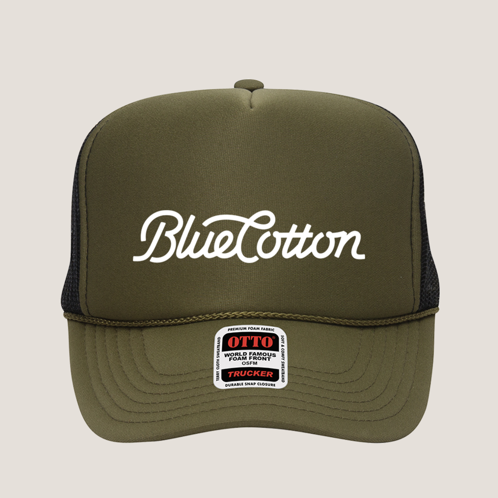 Image of 39-165 OTTO CAP 5 Panel High Crown Mesh Back Trucker Hat