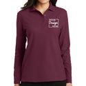 L500LS Port Authority Ladies' Silk Touch Long Sleeve Polo