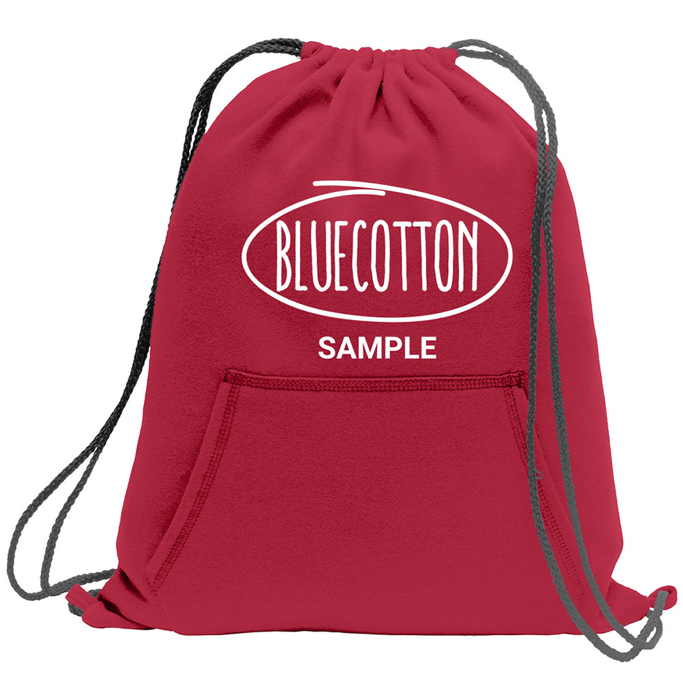 Image of BG614 Port & Company Core Fleece Sweatshirt Cinch Pack