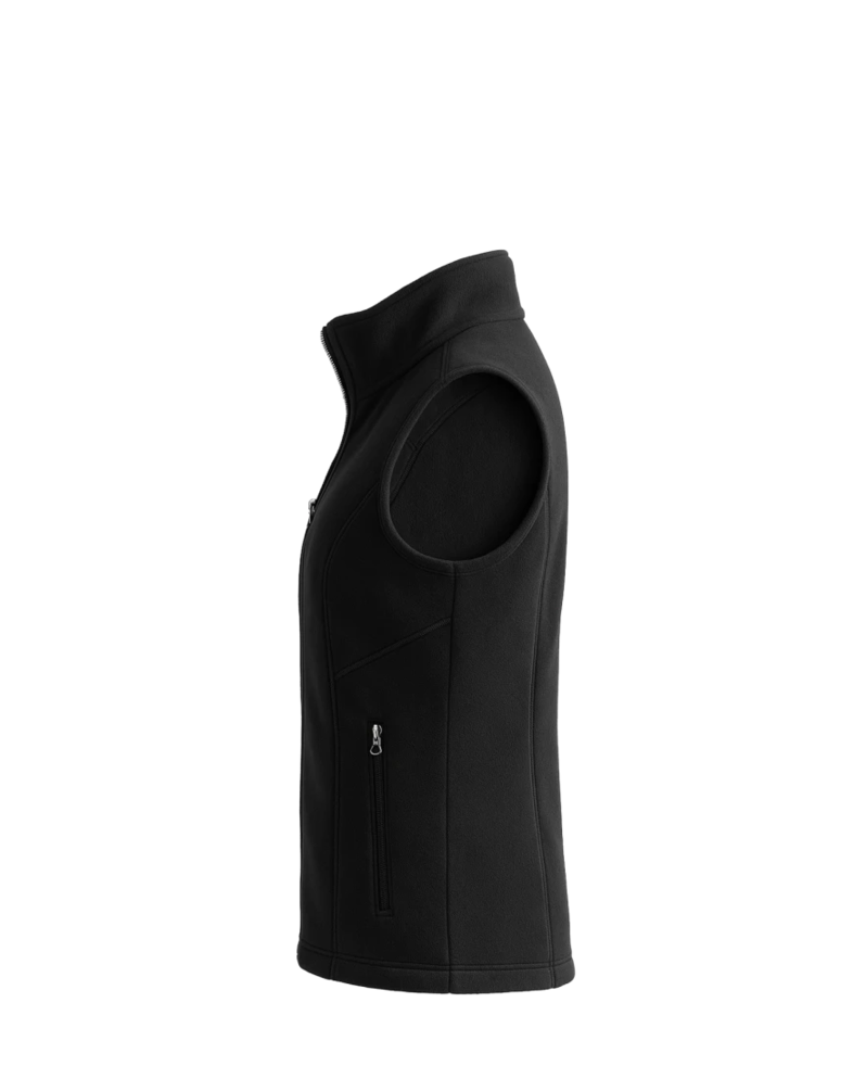 Image of a model wearing a EB205 Eddie Bauer Ladies Fleece Vest