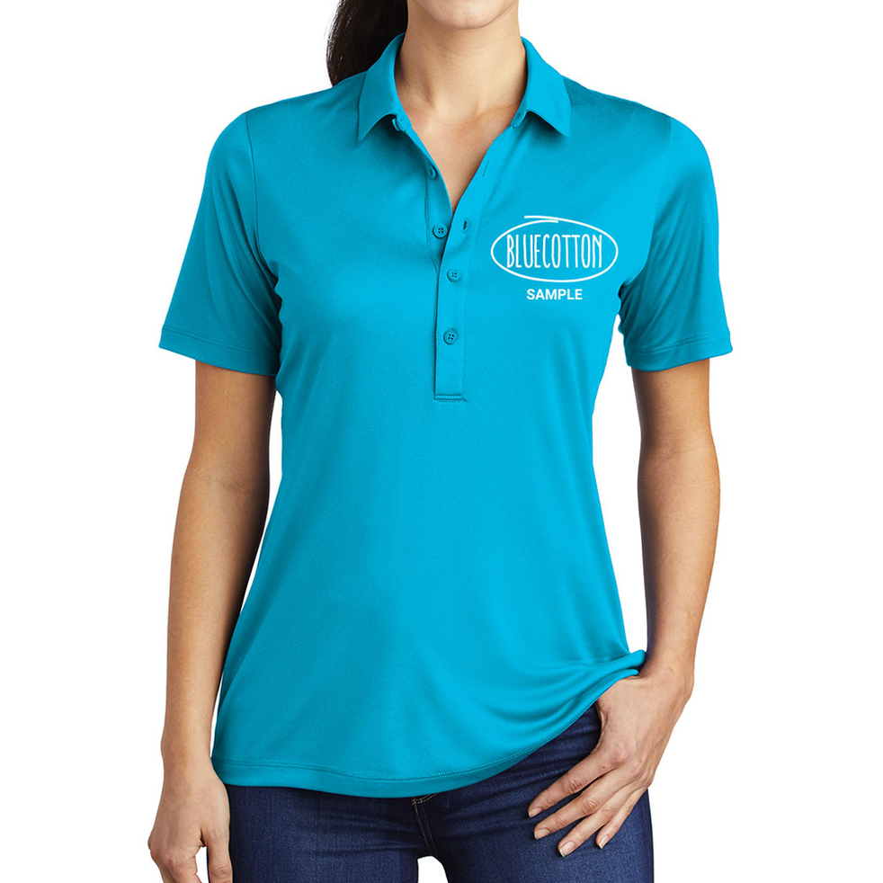 Image of LST520 Sport-Tek Ladies Posi-UV Pro Polo