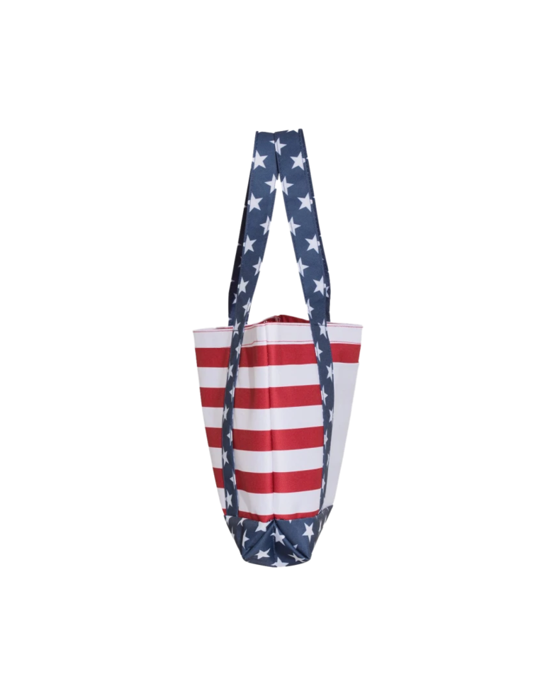 Image of a model wearing a OAD5052 OAD Americana Boater Tote