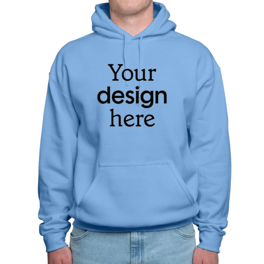 Sample image of 18500 Gildan Blend Pullover Hooded Sweatshirt