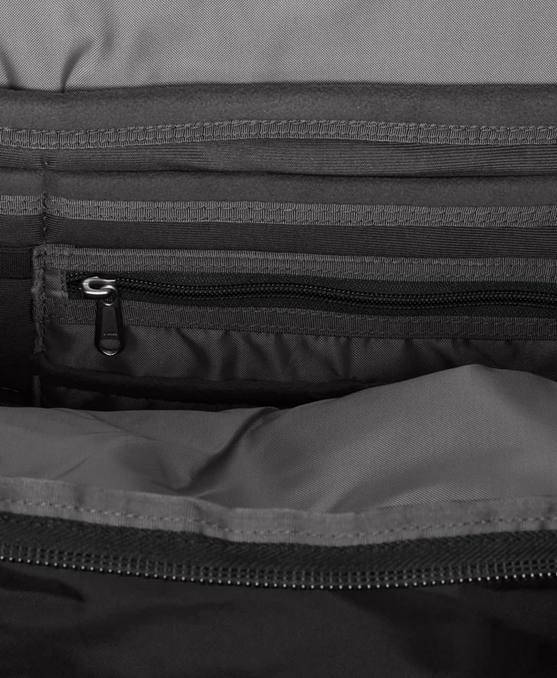 Closeup of a NF0A3KX7 The North Face Fall Line Backpack with Removable Waist Belt