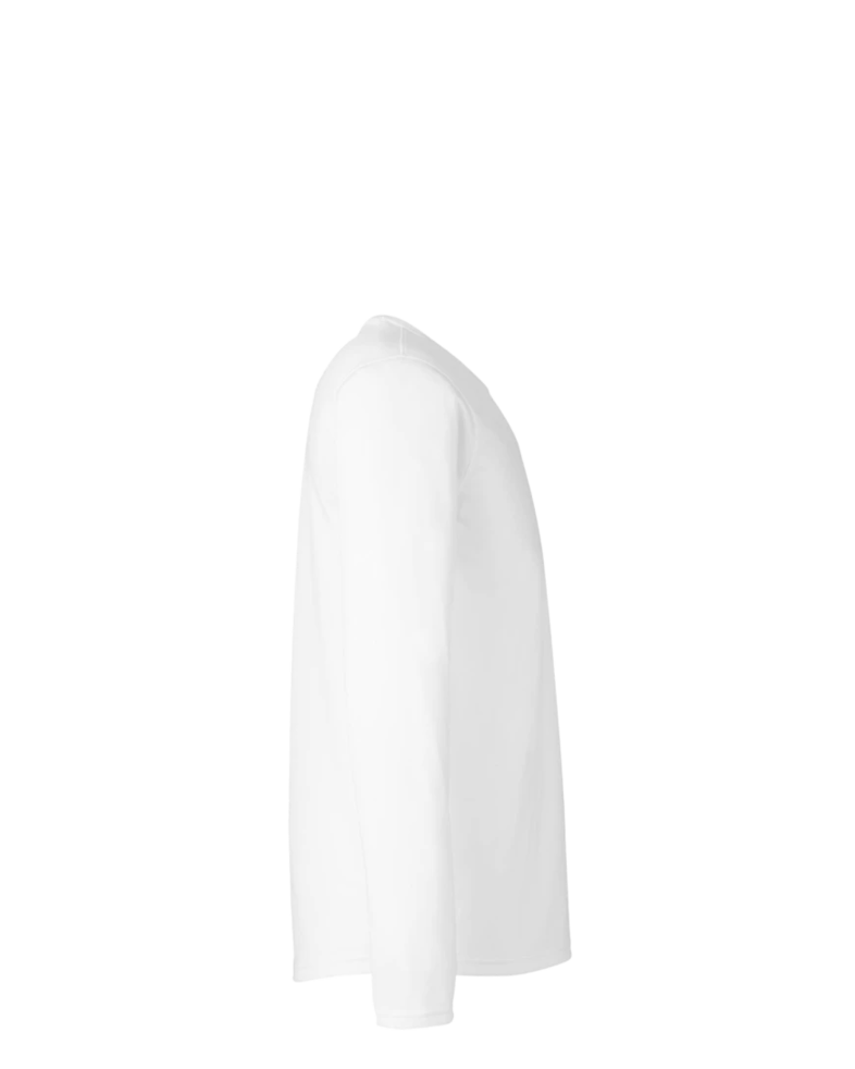 Image of a model wearing a 1376843 Under Armour Men's Team Tech Long-Sleeve T-Shirt