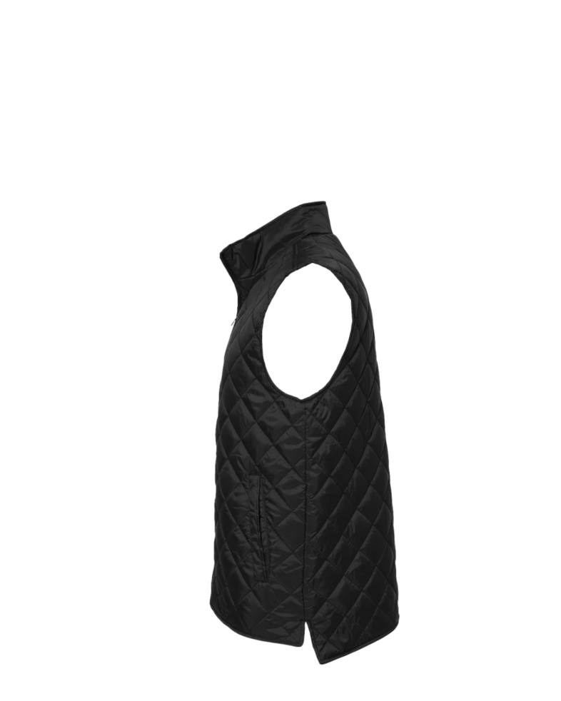 Image of a model wearing a 207359 Weatherproof Vintage Diamond Quilted Vest