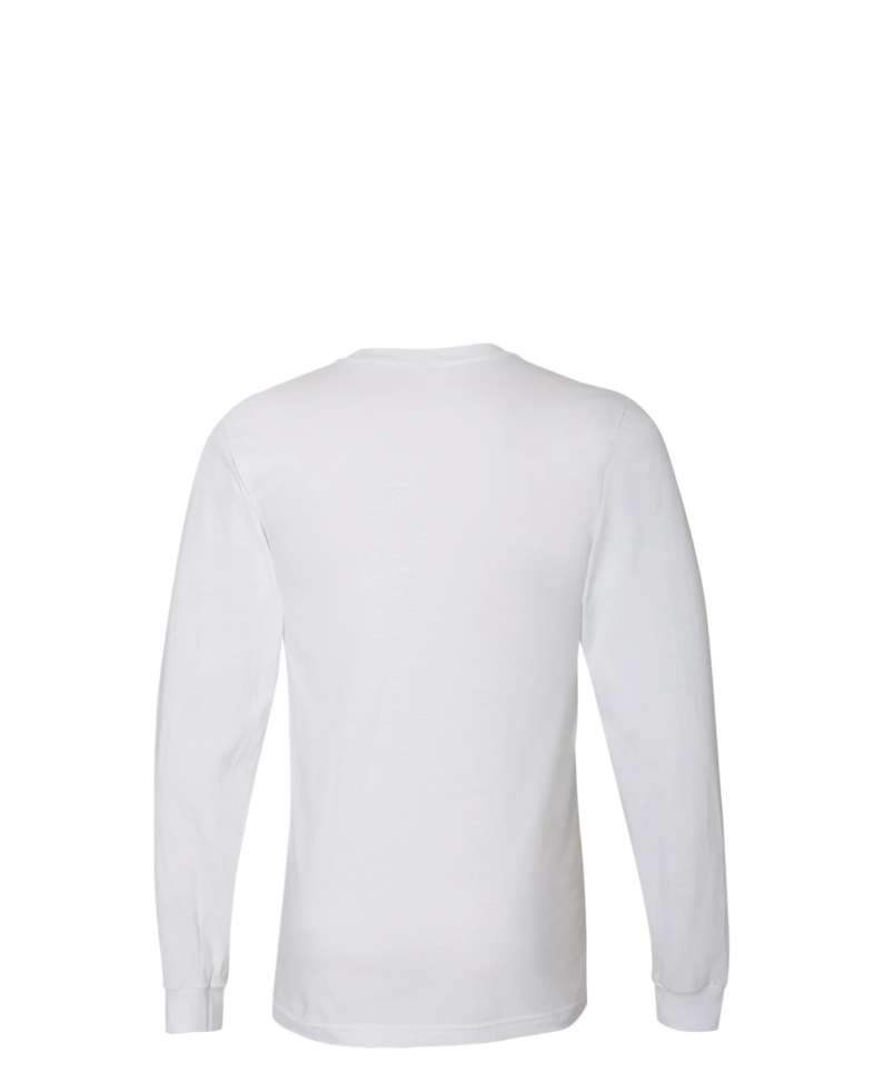 Image of a model wearing a 2007 American Apparel Fine Jersey LS Tee