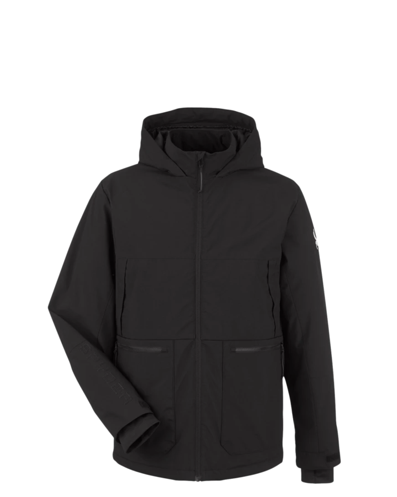 Image of a model wearing a S18074 Spyder Convert Insulated Jacket