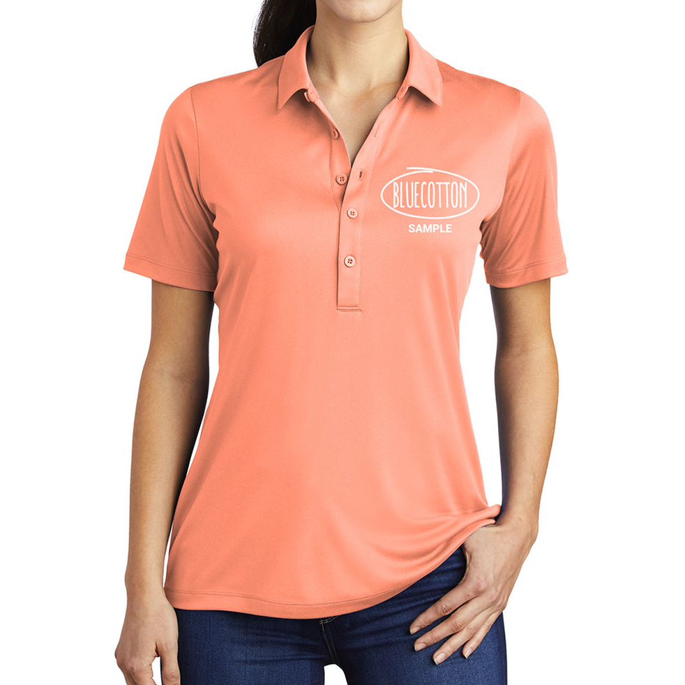 Image of LST520 Sport-Tek Ladies Posi-UV Pro Polo
