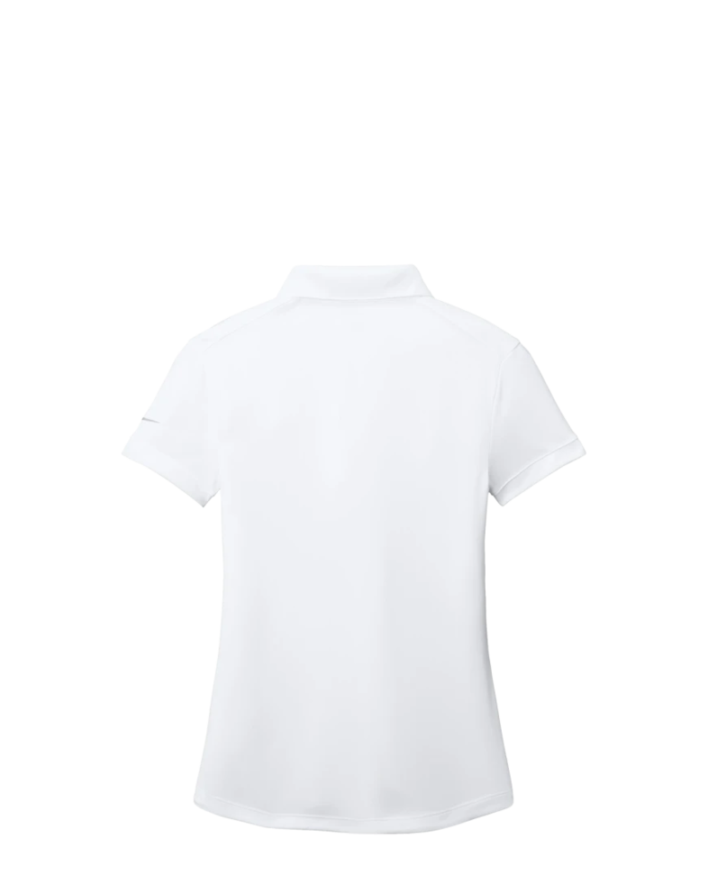 Image of a model wearing a 811807 Nike Women's Dri-FIT Players Modern Fit Polo