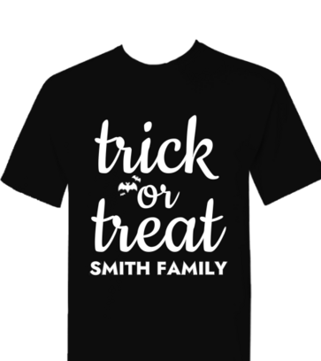 Trick or Treat design idea