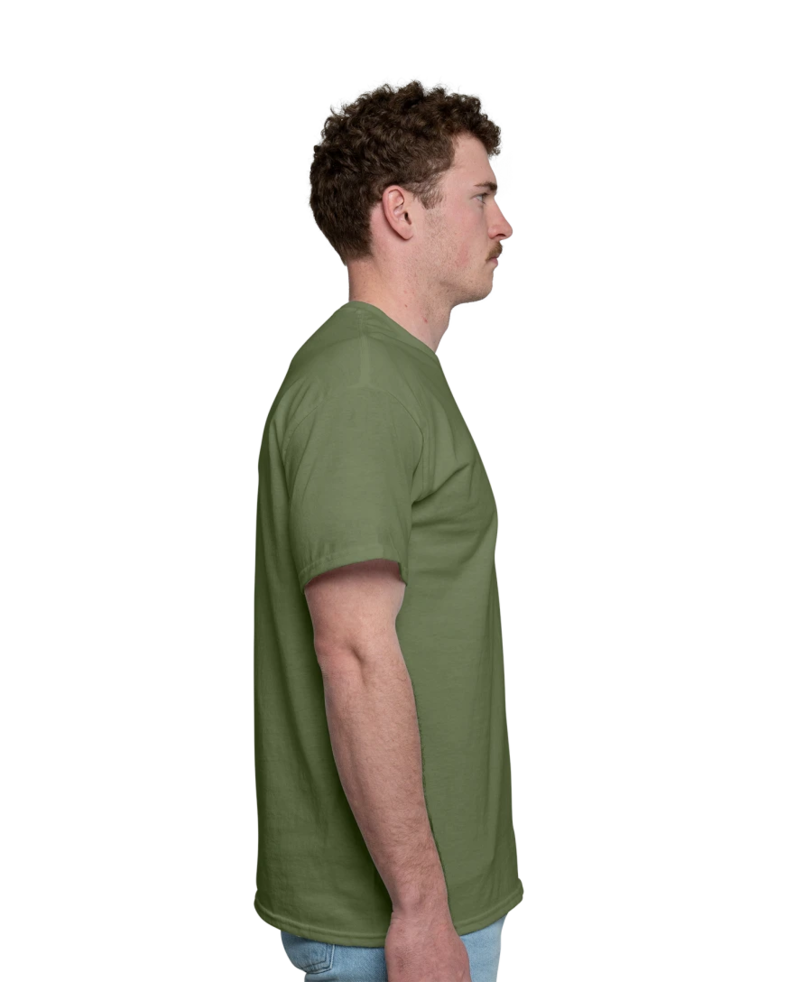 Image of a model wearing a 5000 Gildan Heavy Cotton T-Shirt