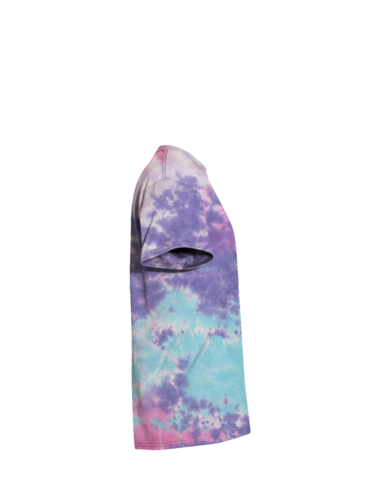 Image of a model wearing a T1000 Colortone Tie Dye Tee
