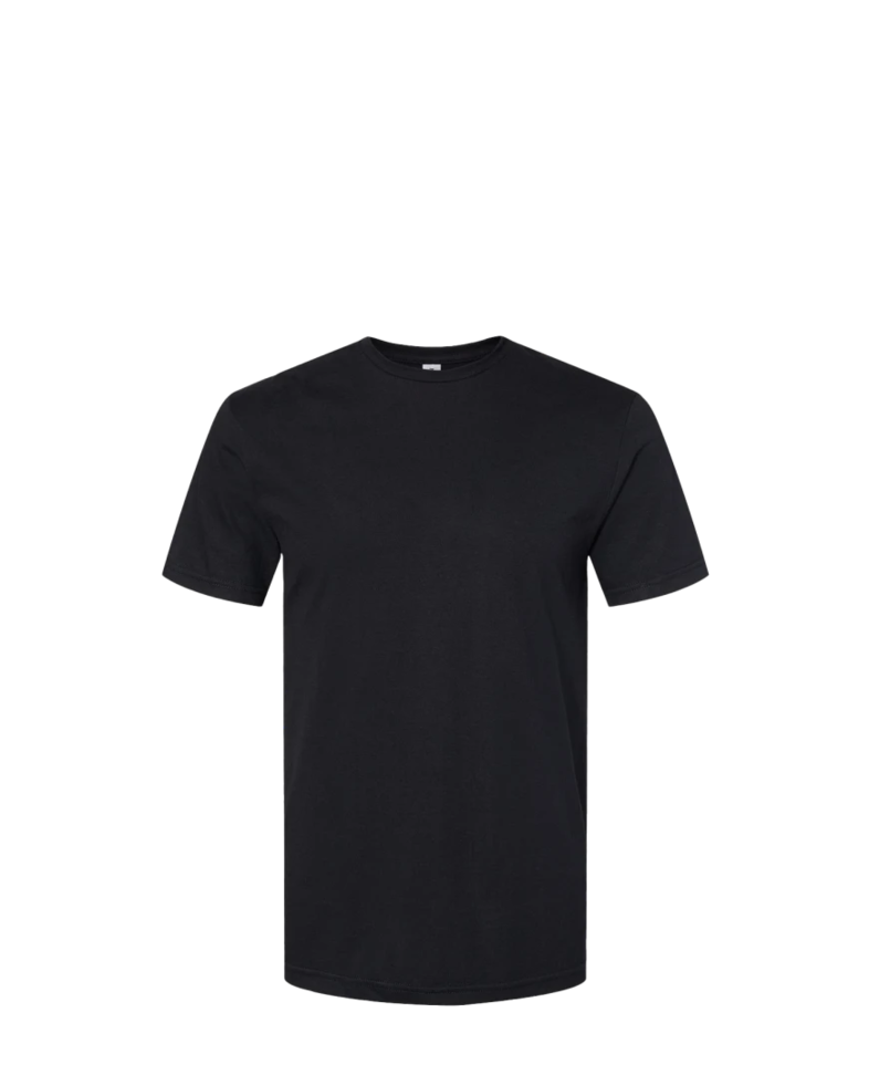 Image of a model wearing a 64000CVC Gildan Softstyle CVC T-Shirt