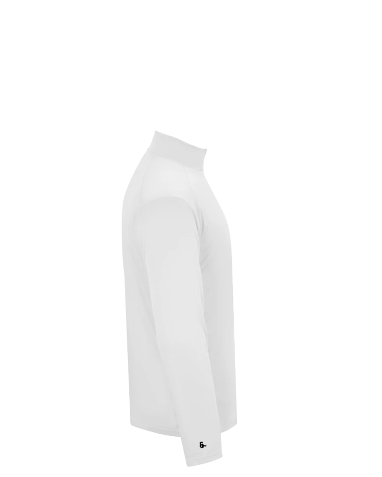 Image of a model wearing a 4102 Badger B-Core 1/4 Zip Pullover