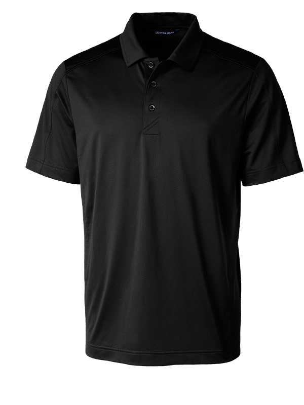 MCK01127 Cutter & Buck Prospect Textured Stretch Mens Short Sleeve Polo