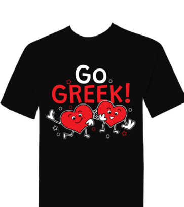 Go Greek design idea