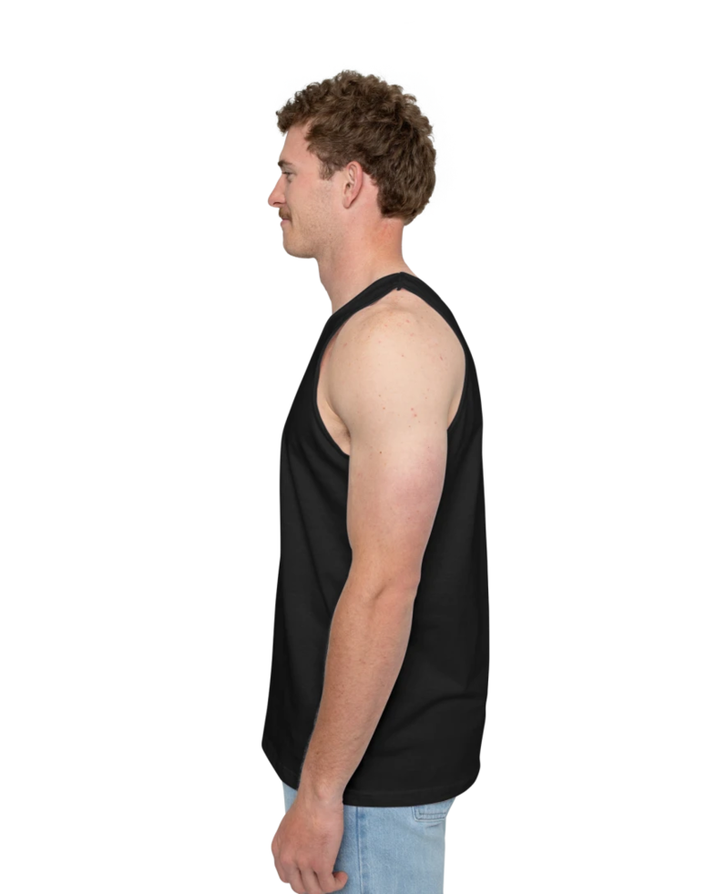 Image of a model wearing a 2200 Gildan Ultra Cotton Tank Top