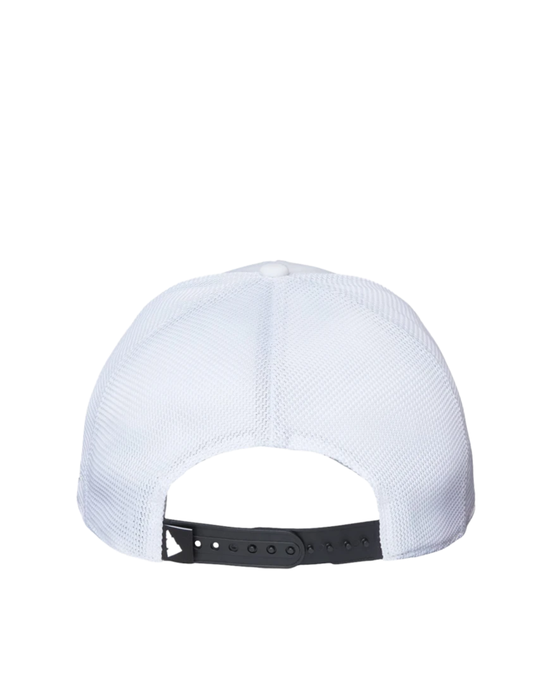 Image of a model wearing a A627S Adidas Sustainable Trucker Cap