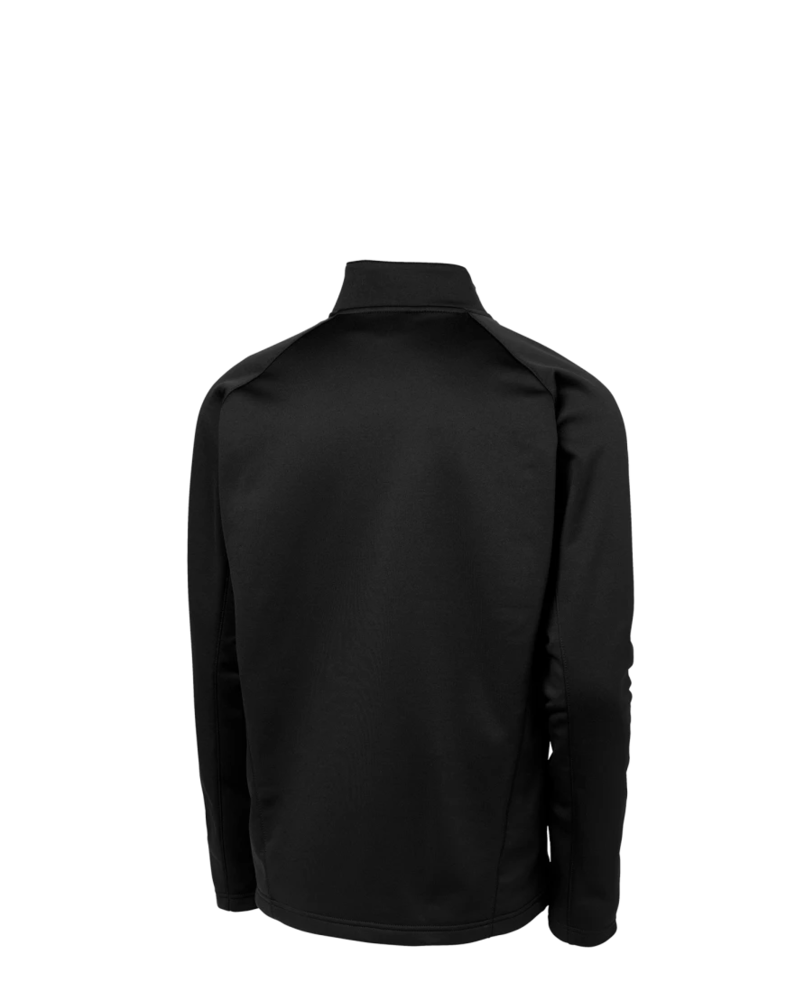 Image of a model wearing a F243 Sport-Tek Sport-Wick Fleece 1/4-Zip Pullover