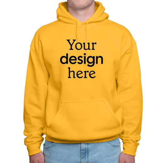 Sample image of 18500 Gildan Blend Pullover Hooded Sweatshirt