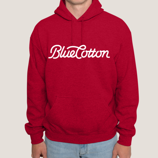 Sample image of 18500 Gildan Blend Pullover Hooded Sweatshirt