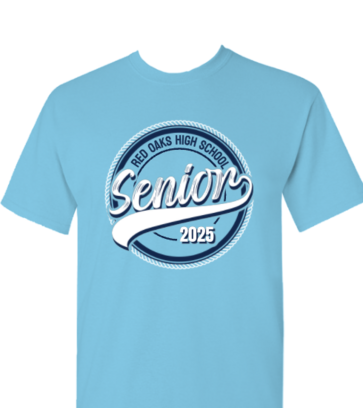 High School Senior Shirt with Circle design idea