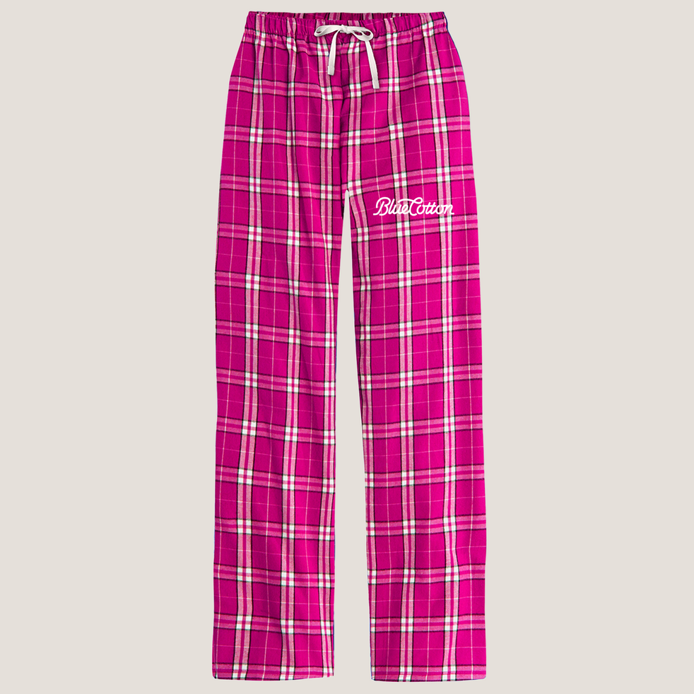 Image of DT2800 District Women's Flannel Plaid Pant