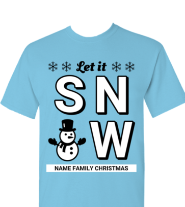 Let it Snow design idea