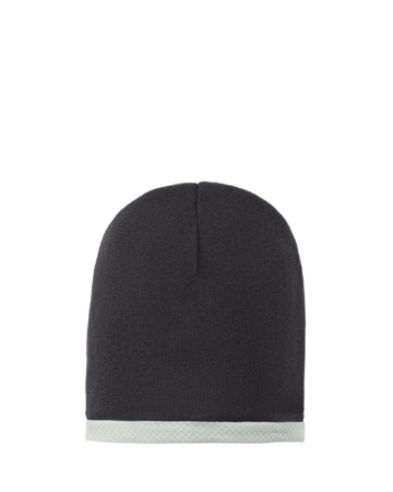 Model wearing a STC15 Sport-Tek Performance Knit Cap