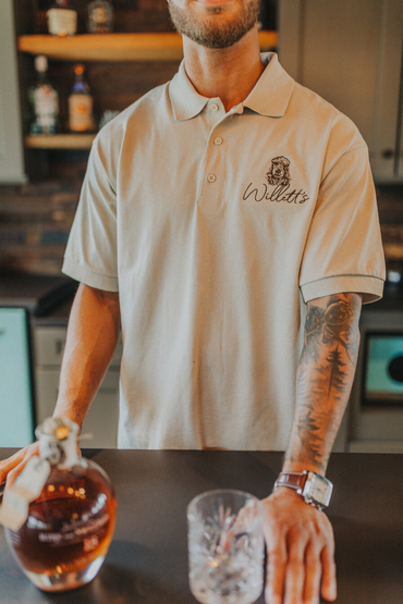 Customer wearing a 8800 Gildan 5.6 oz. DryBlend 50/50 Jersey Polo