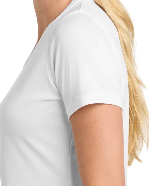 Closeup of a LST350 Sport-Tek Ladies Competitor Tee