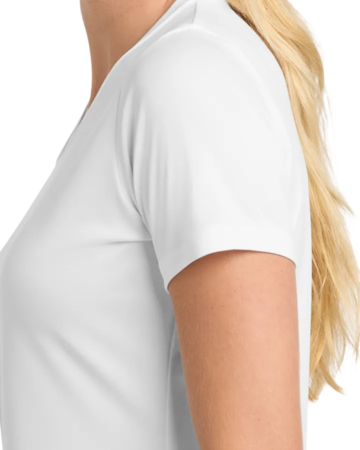 Closeup of a LST350 Sport-Tek Ladies Competitor Tee