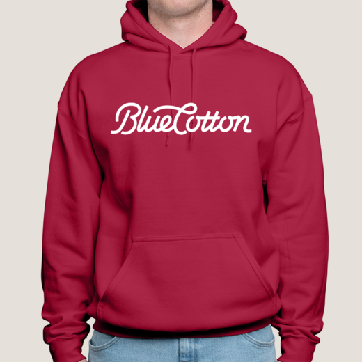 Sample image of 18500 Gildan Blend Pullover Hooded Sweatshirt