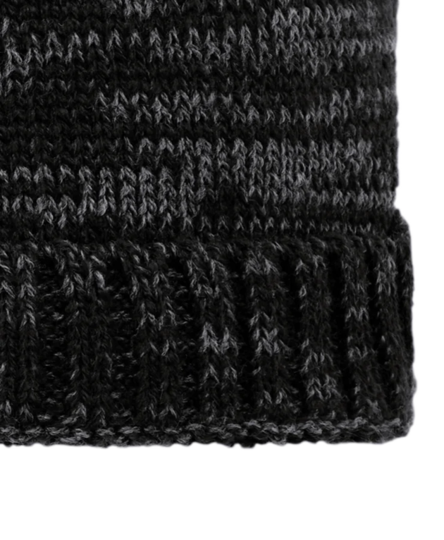 Closeup of a DT620 District Spaced-Dyed Beanie