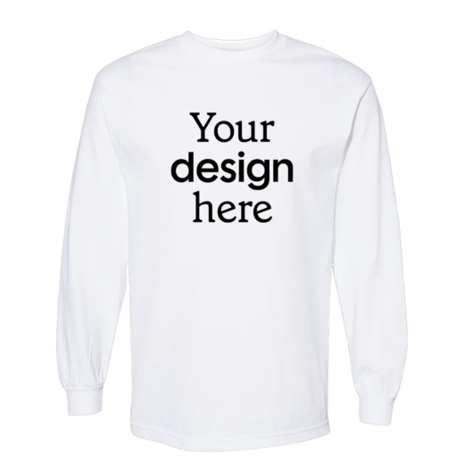 Sample image of 1304 American Apparel Unisex Heavyweight Cotton Long Sleeve Tee
