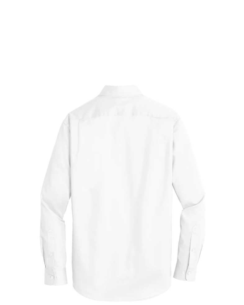 Image of a model wearing a S663 Port Authority SuperPro Twill Shirt