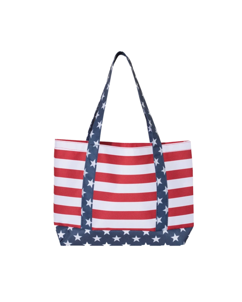 Image of a model wearing a OAD5052 OAD Americana Boater Tote