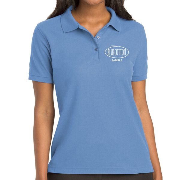 L500 Ladies' Port Authority Silk Touch Polo