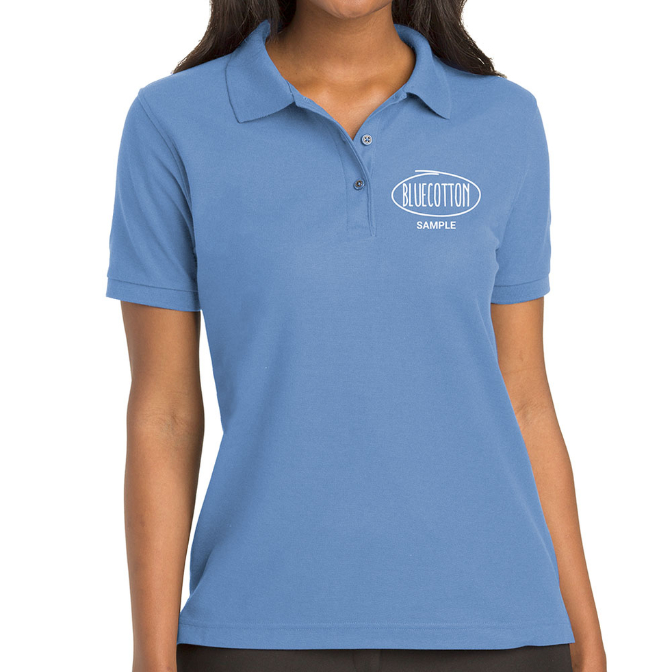 Image of L500 Ladies' Port Authority Silk Touch Polo
