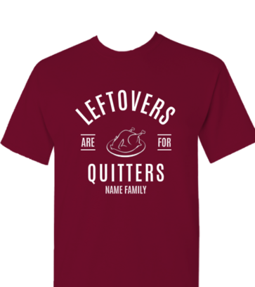 Leftovers design idea
