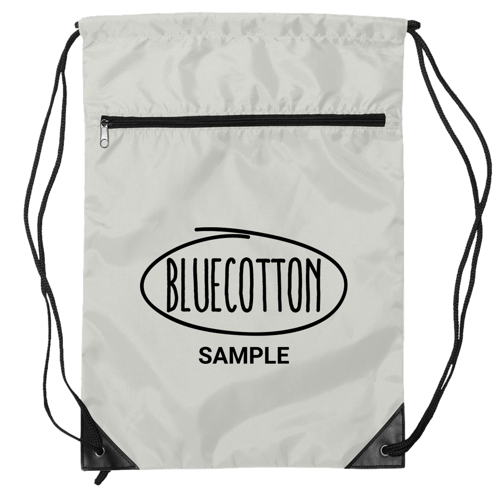 Image of 8888 Liberty Bags Zippered Drawstring Backpack