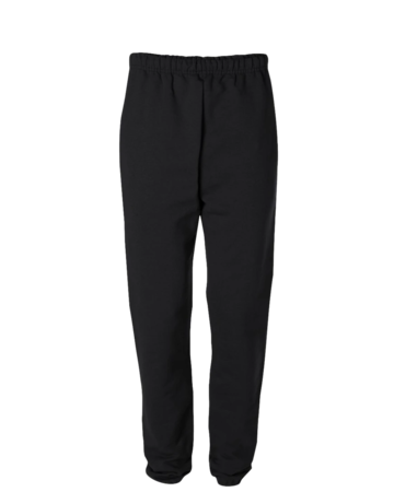 Model wearing a 4850MP Jerzees NuBlend SUPER SWEATS Pocketed Sweatpants